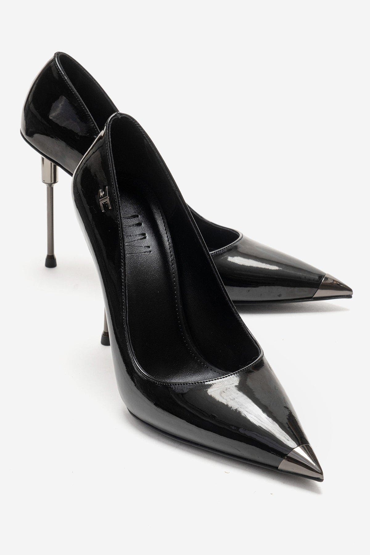Prologue Shoes Carlas Stiletto Pump, Alternate, color, Black Patent