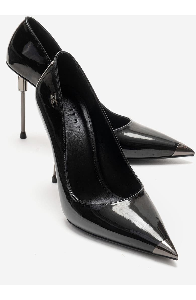 Prologue Shoes Carlas Stiletto Pump, Alternate, color, Black Patent
