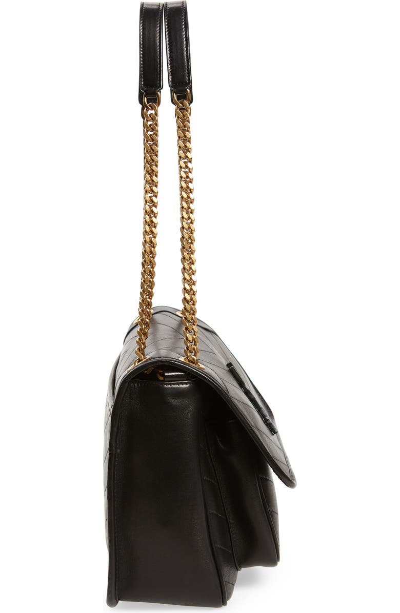 Saint Laurent Medium Niki Leather Shoulder Bag, Alternate, color,