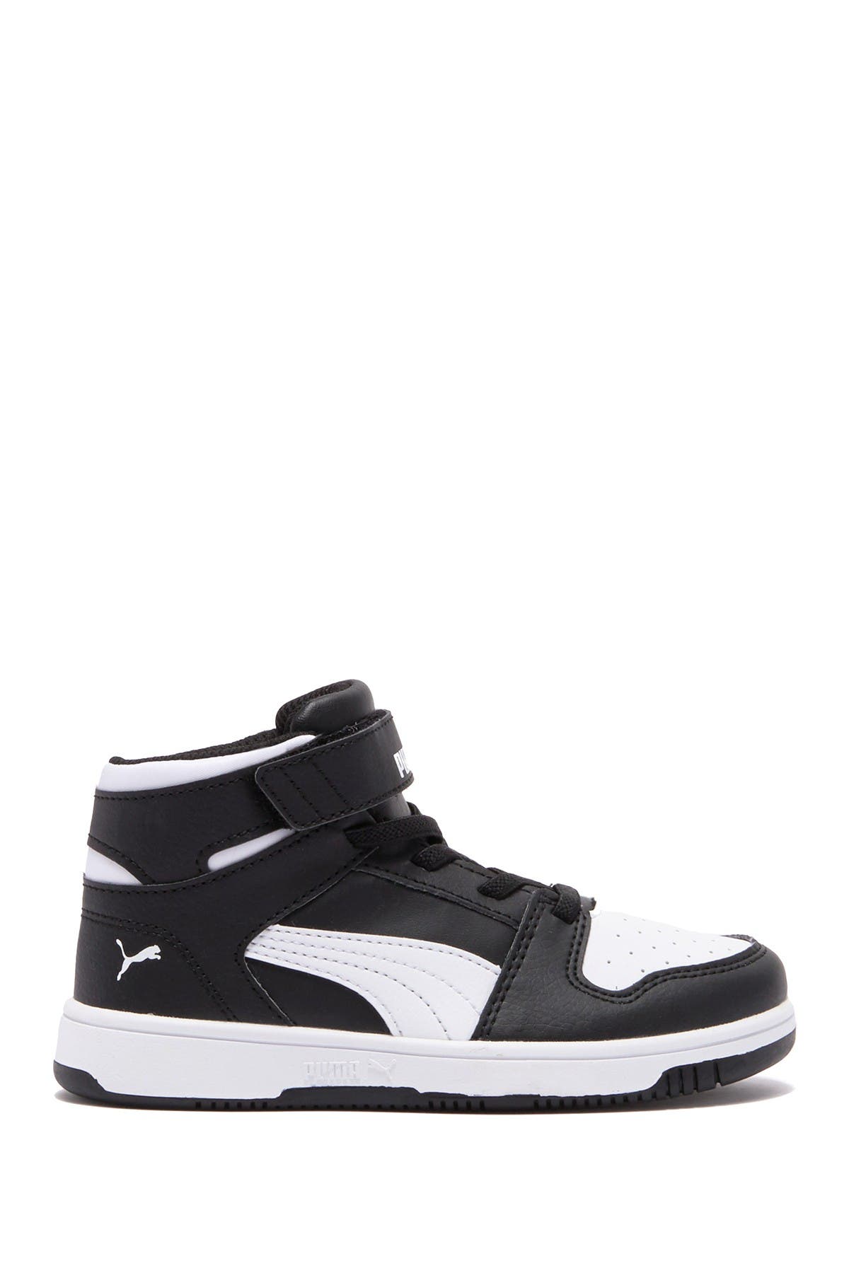 PUMA Rebound Lay-Up High-Top Sneaker, Alternate, color, Black