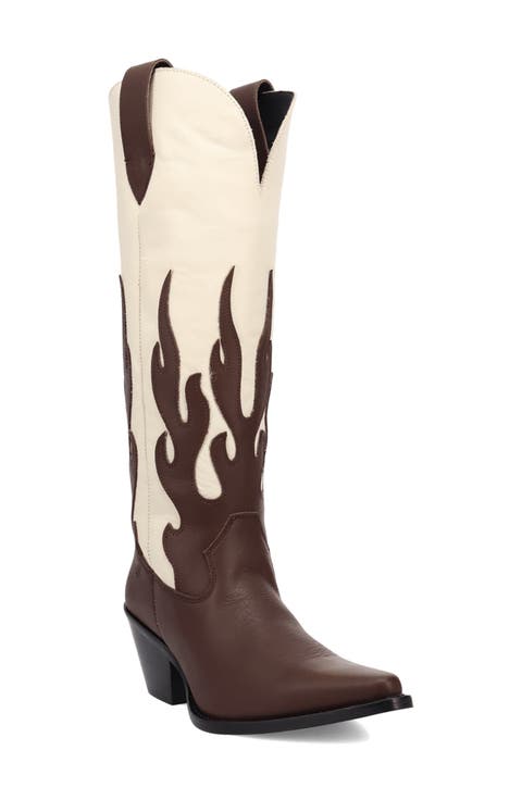 Burnin' Love Knee High Western Boot (Women)