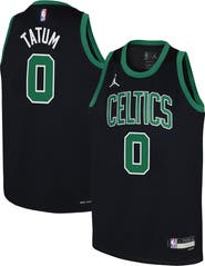 Jordan Brand Youth Jordan Brand Jayson Tatum Black Boston Celtics Swingman Jersey - Statement Edition