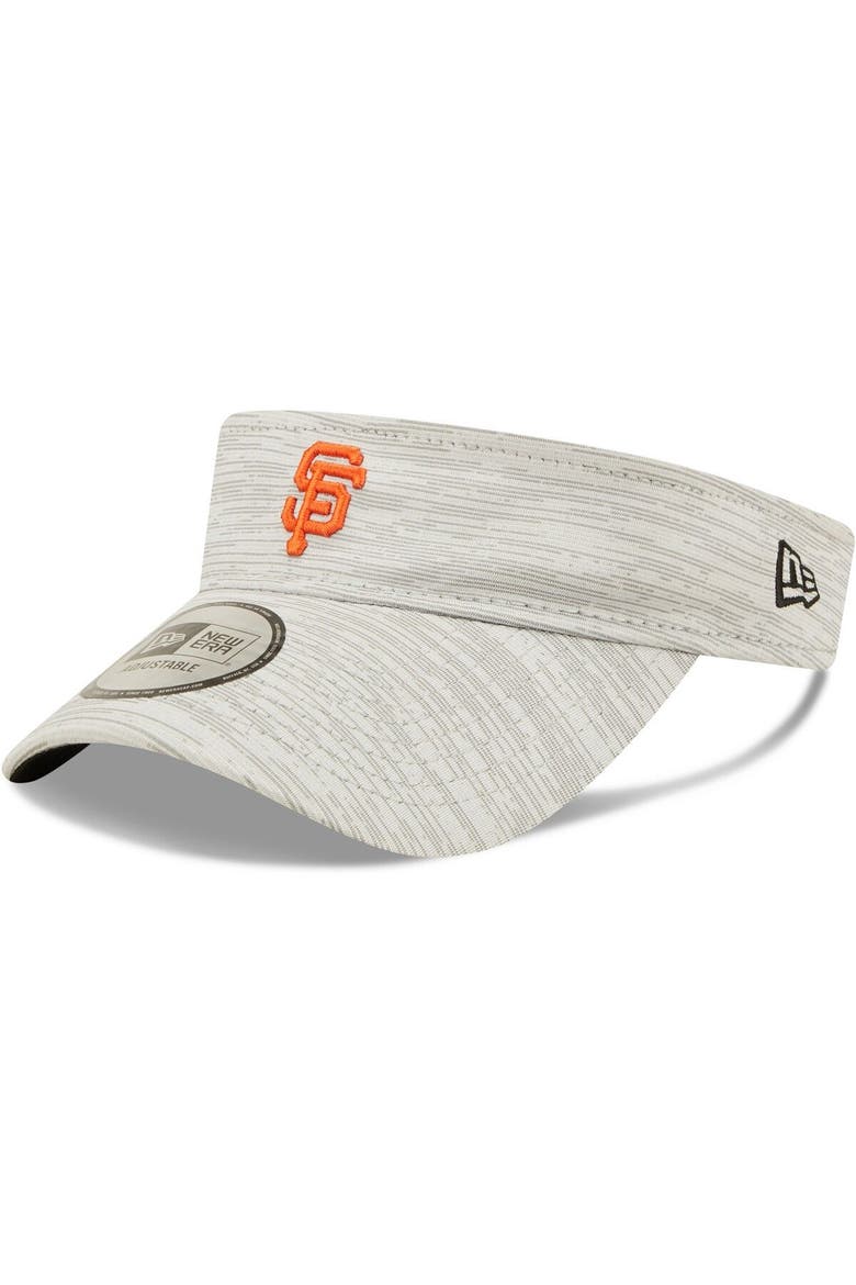 Men's New Era Gray San Francisco Giants Distinct Visor, Main, color, Gray