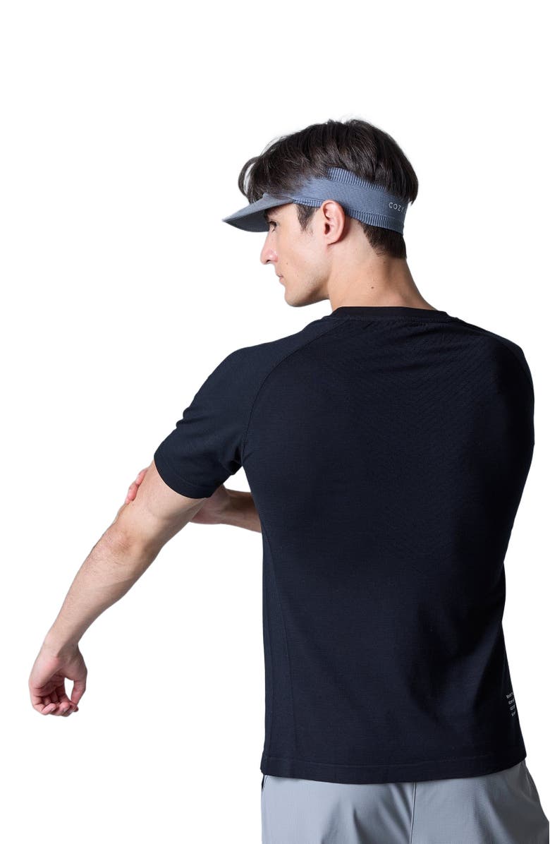 COZY ZERO Tech Merino Light Weight Daily Tee, Alternate, color, Black