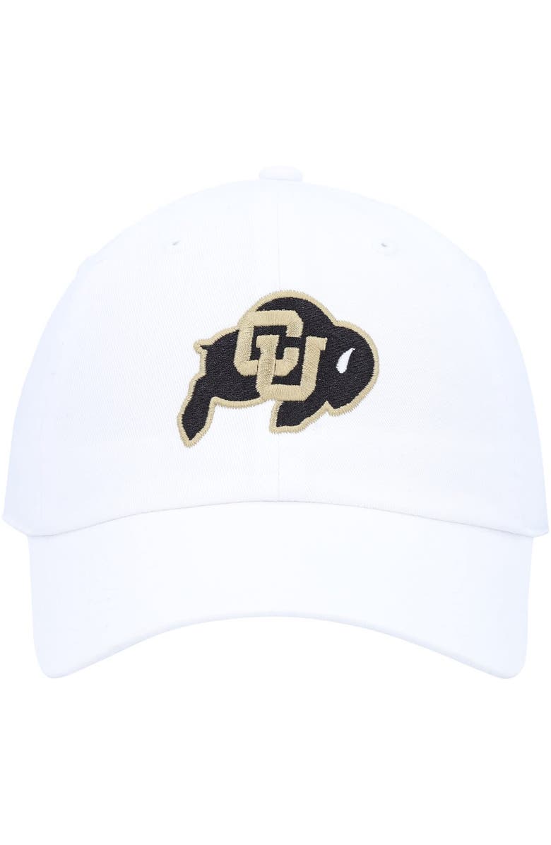 AHEAD Men's Ahead White Colorado Buffaloes Largo Adjustable Hat, Alternate, color, 