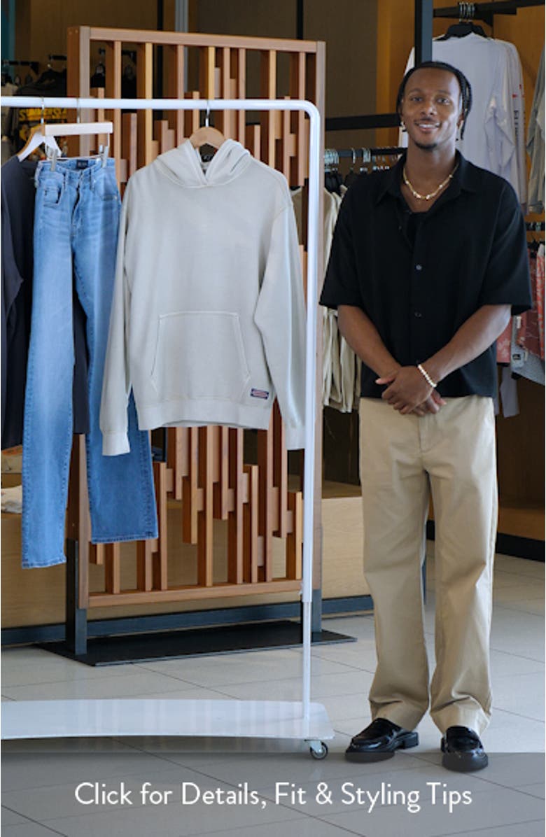 Cotton French Terry Hoodie, sales video thumbnail