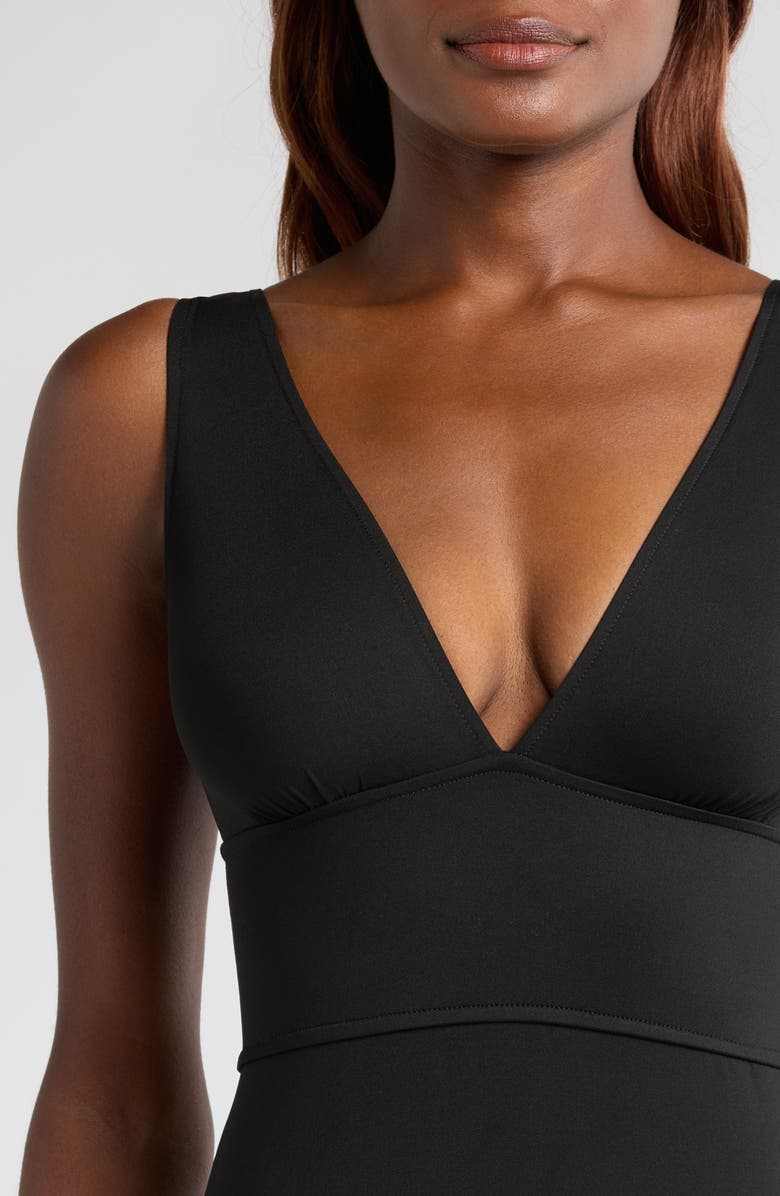 BONDI BORN Victoria One-Piece Swimsuit, Alternate, color, Black