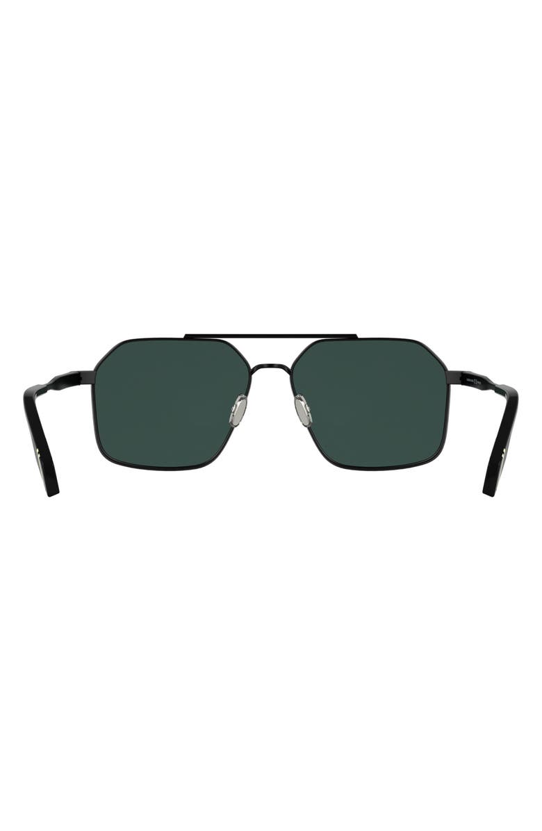 Canada Goose 61mm Aviator Sunglasses, Alternate, color, Matte Black