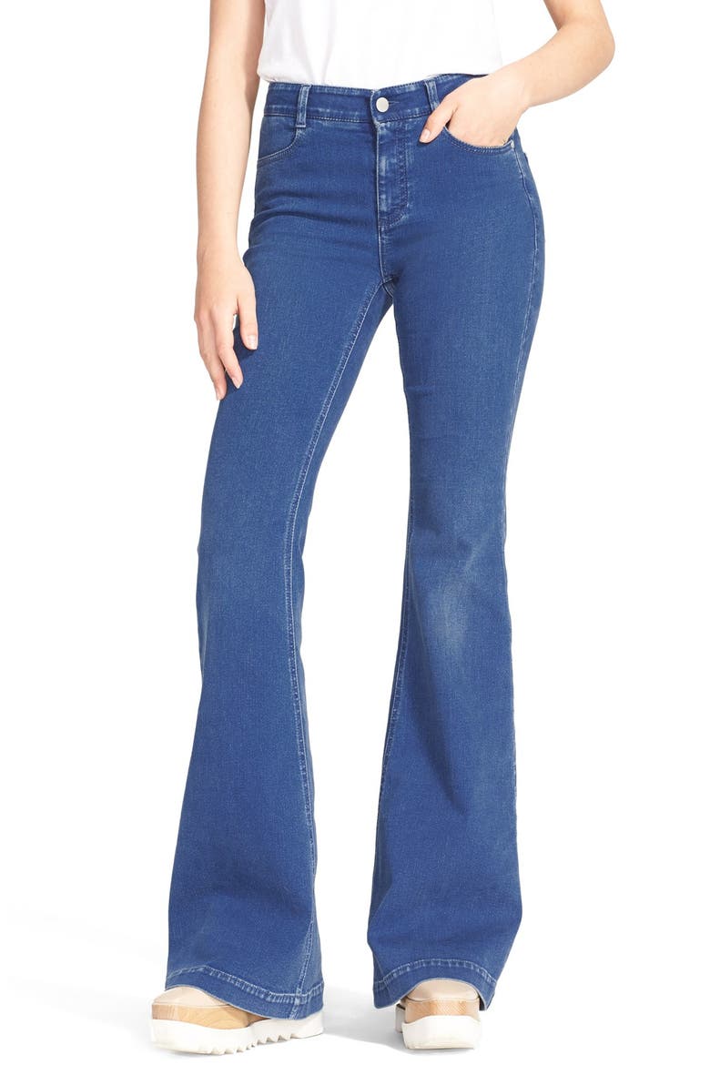 'The '70s' Flare Jeans, Main, color, PALE BLUE