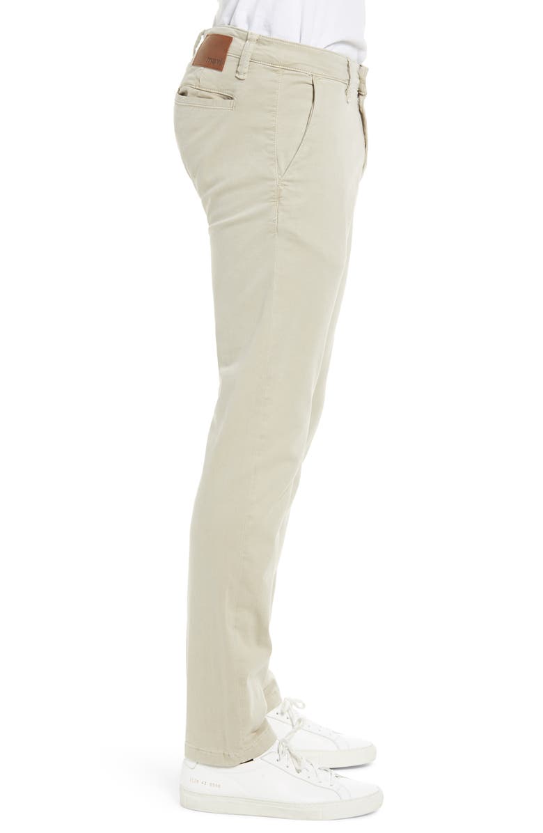 Mavi Jeans Johnny Men's Slim Fit Twill Chino Pants, Alternate, color, Stone Grey Sateen