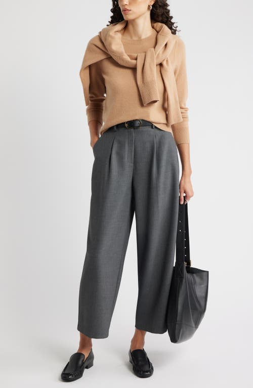 Nordstrom Cashmere Crewneck Sweater In Yellow