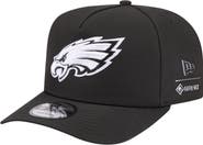 New Era Men's New Era  Black Philadelphia Eagles Gore-Tex A-Frame 9FIFTY Adjustable Hat
