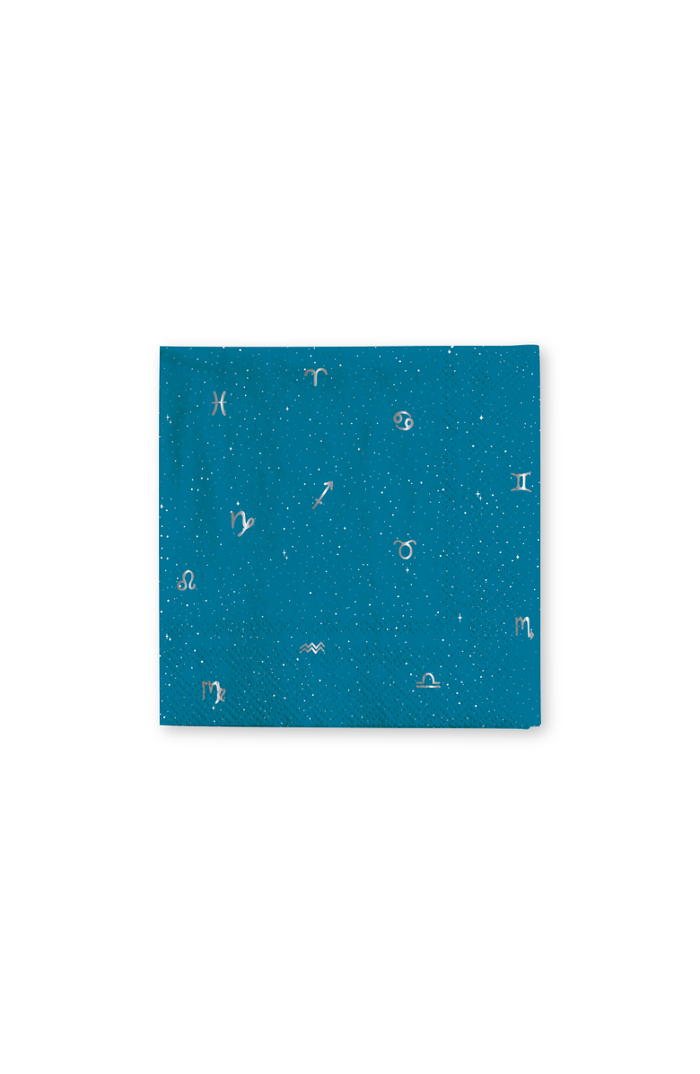 Jollity & Co. Zodiac Themed Cocktail Napkins, Main, color, Assorted Pre-Pack