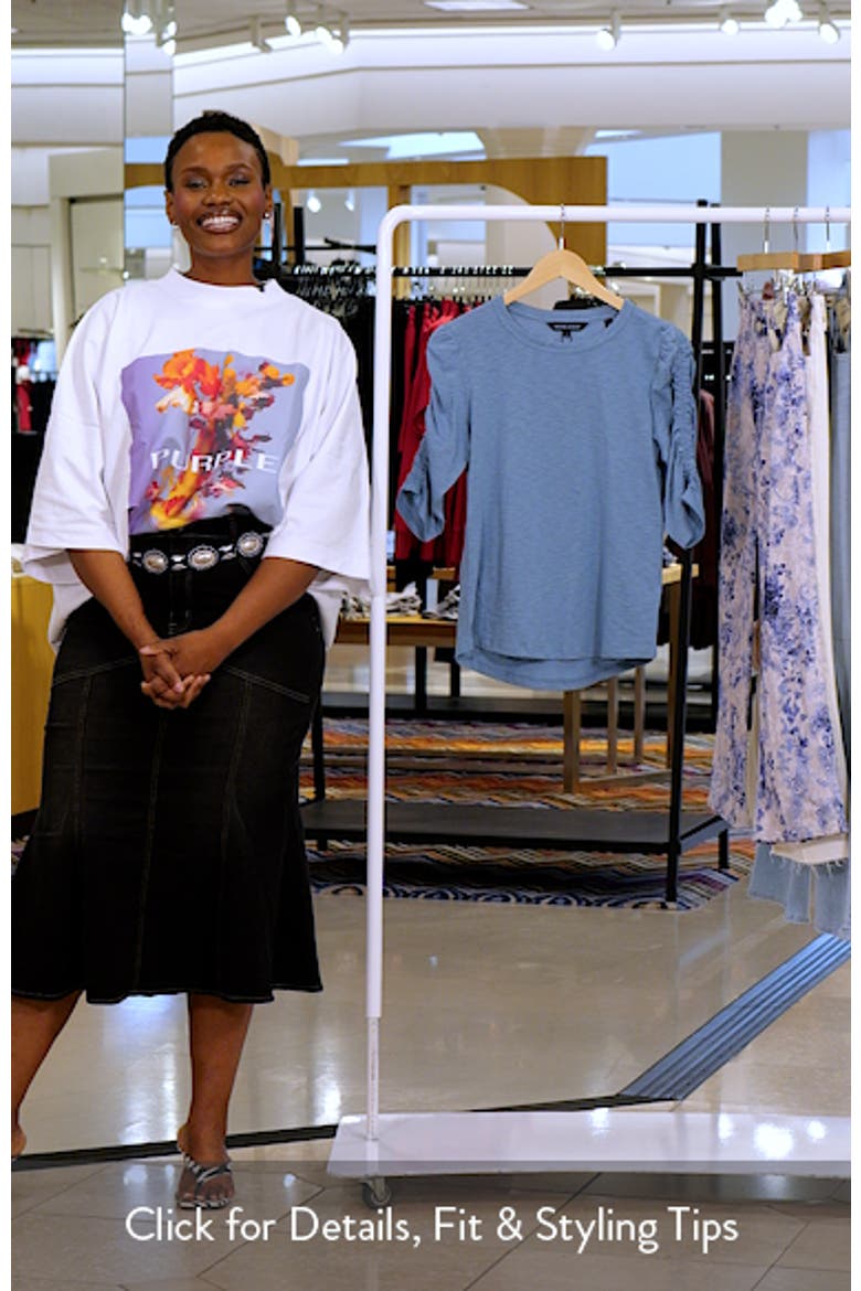 Waldorf Ruched Sleeve Top video
