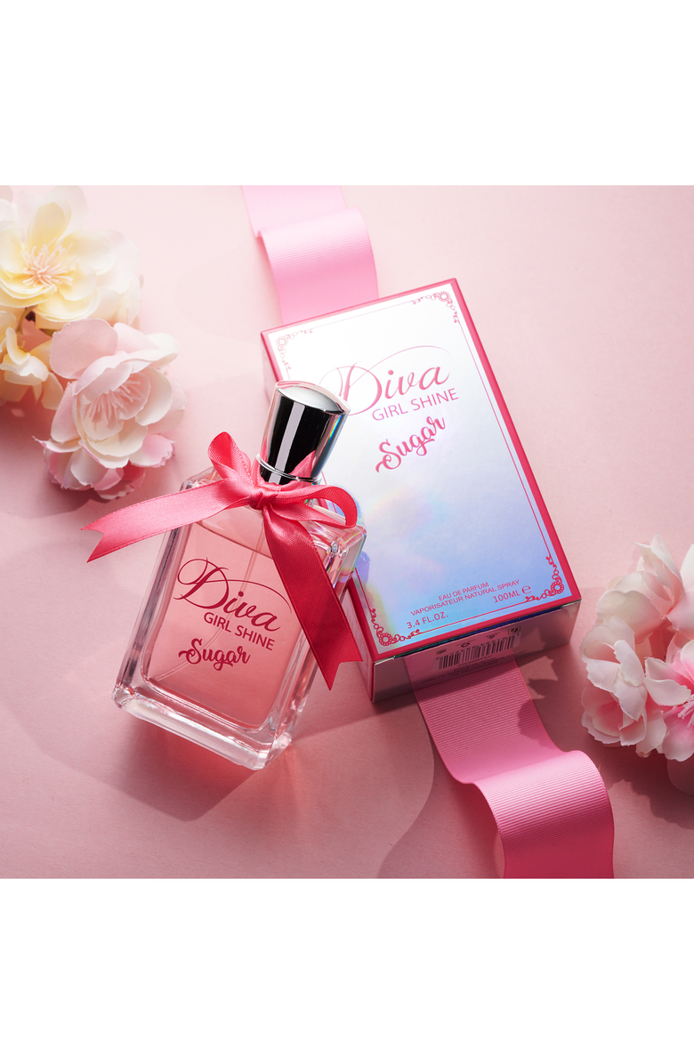 Lovery Women’s Diva Girl Shine Gift Set, Alternate, color, Light Pink / Red