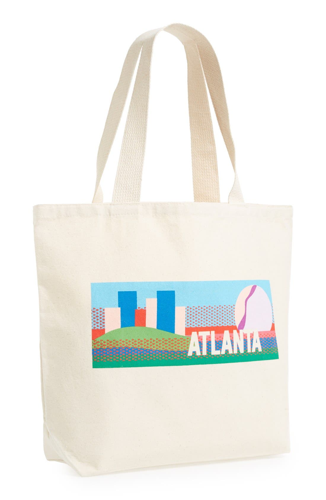 'City Market' Tote, Main, color, ATLANTA - GA