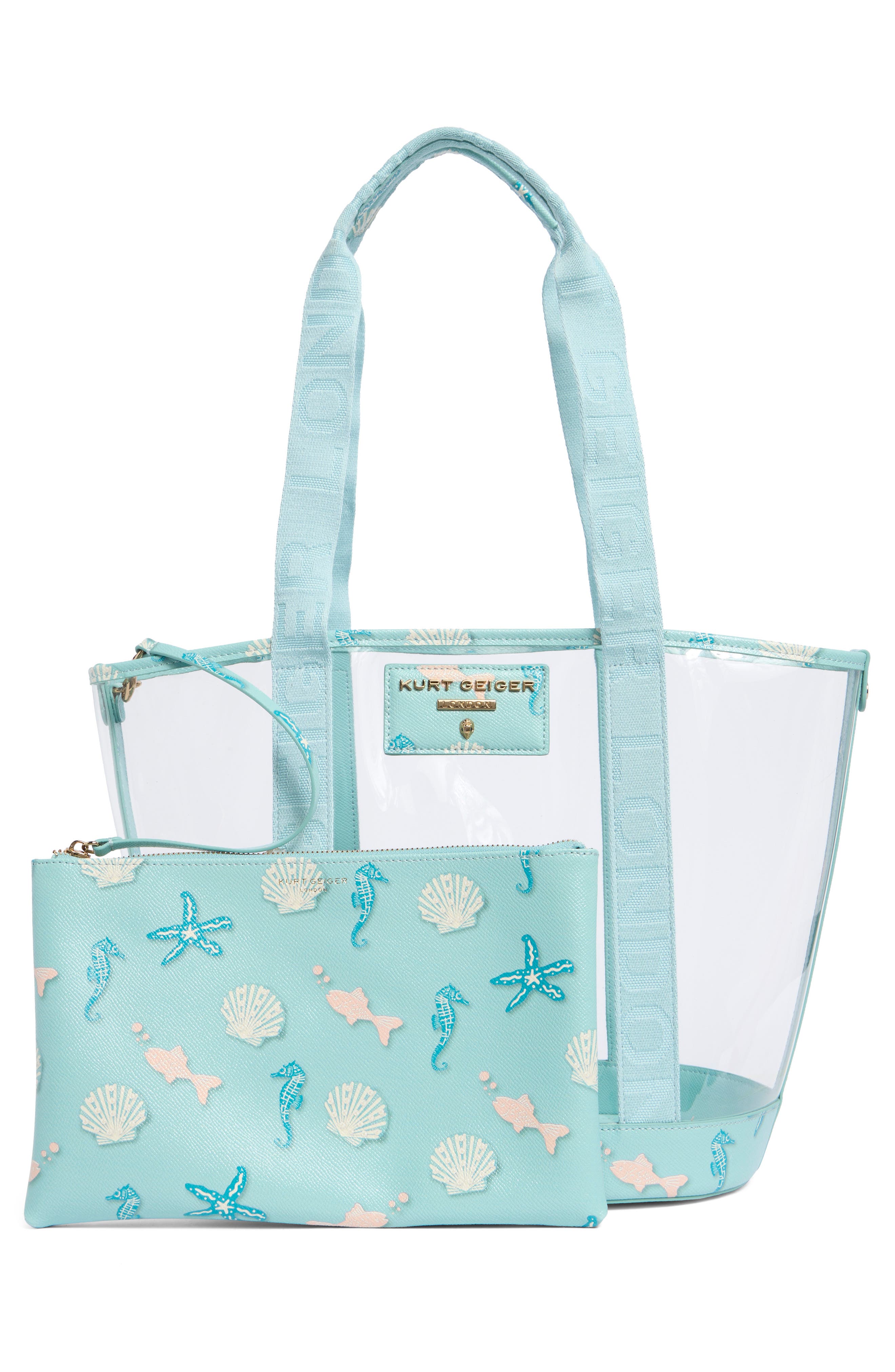 Kurt Geiger London Hampstead Vinyl Tote, Alternate, color, 