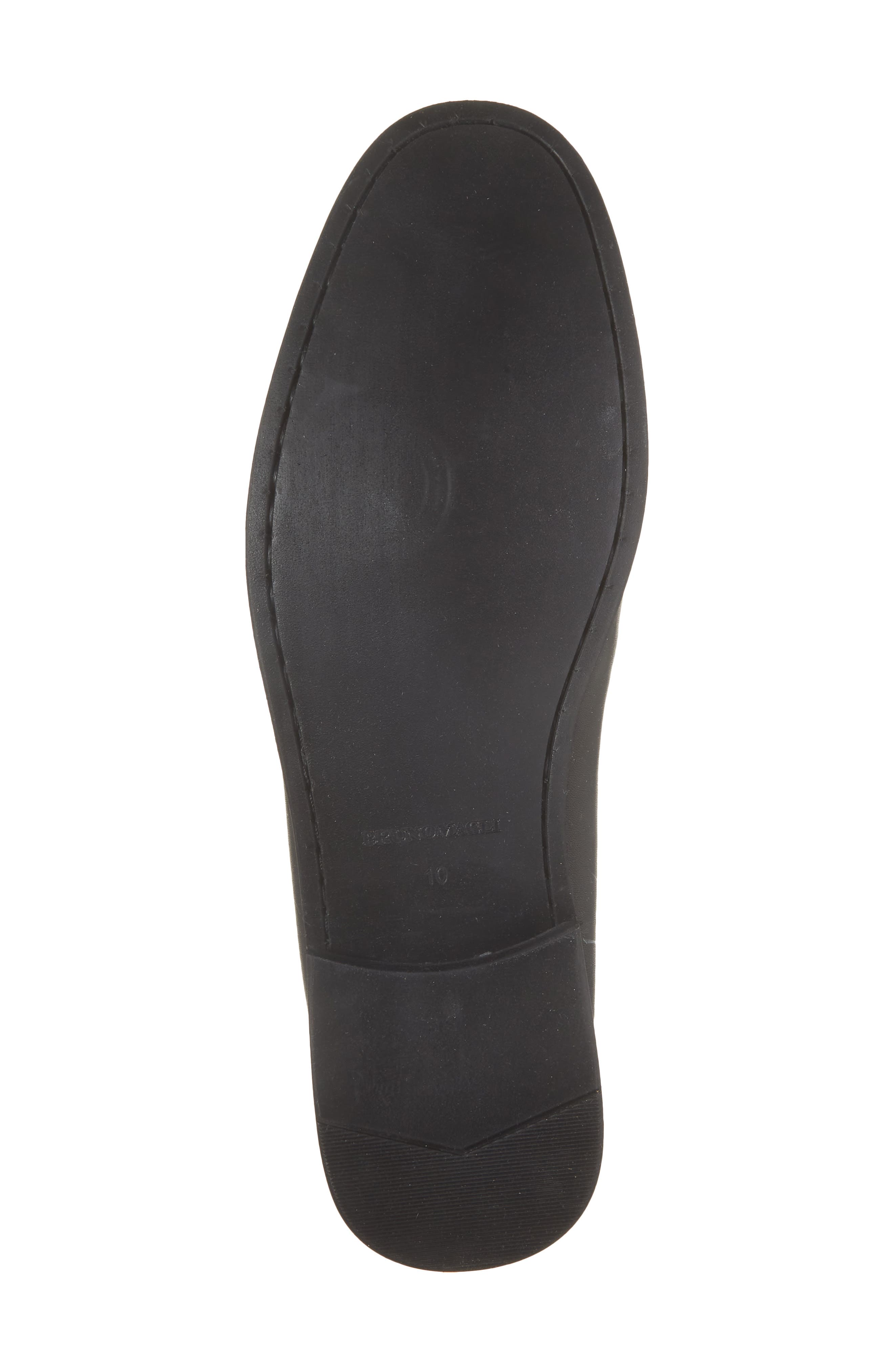 Bruno Magli Guiliano Penny Loafer, Alternate, color, Black Leather