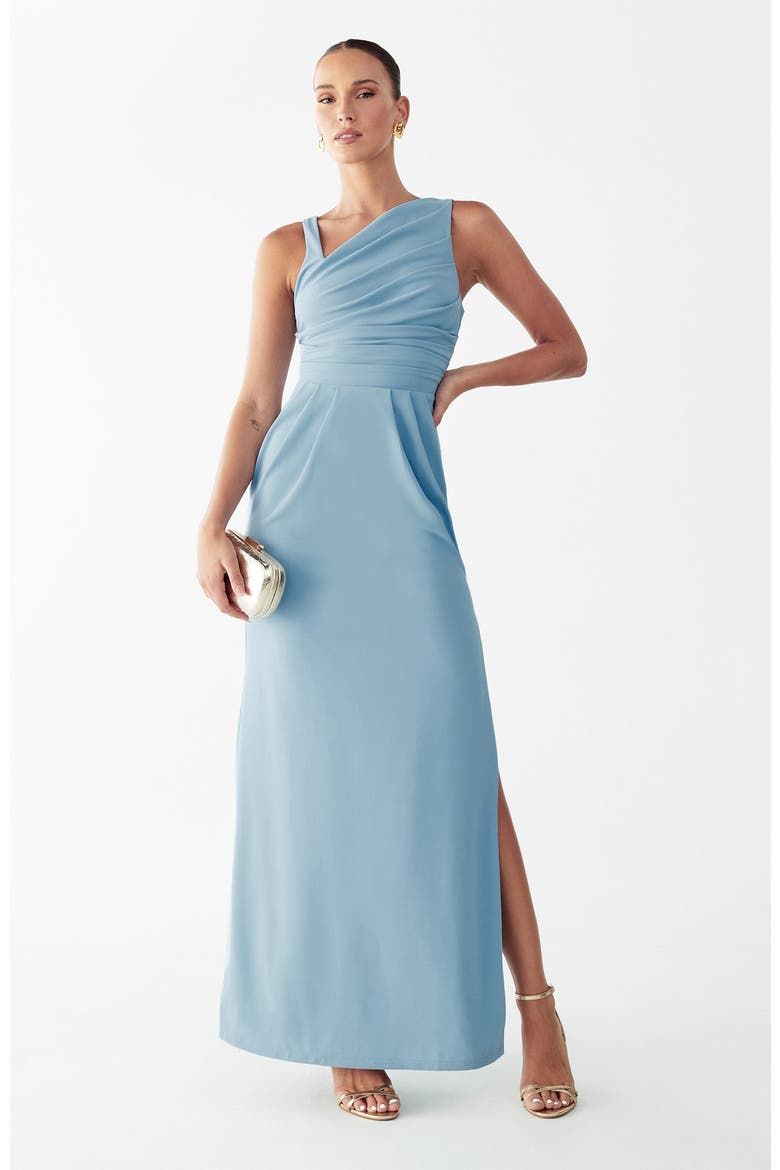 Celina Maxi Dress, Main, color, Dusty Blue