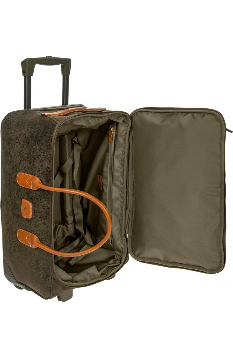Bric's Life 21" Carry-On Rolling Duffle, Alternate, color, Olive