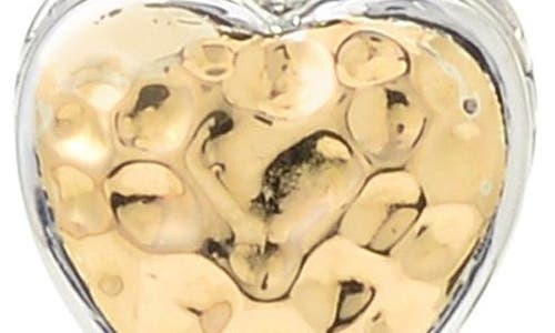 Samuel B. Two-tone Heart Pendant Necklace In Multi
