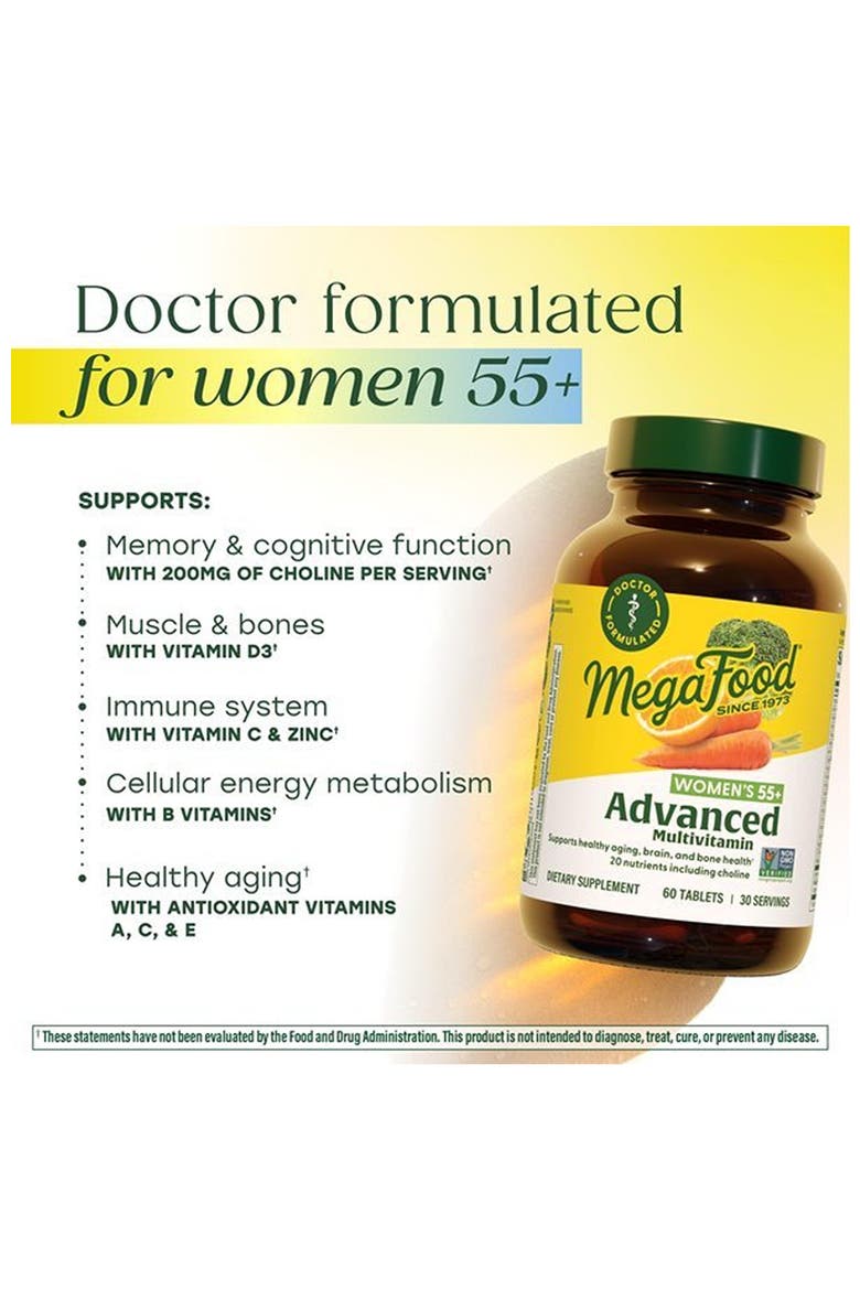 Advanced Multivitamin for Women 55+, Doctor Formulated, Vegetarian, 120 Tablets, Alternate, color, None