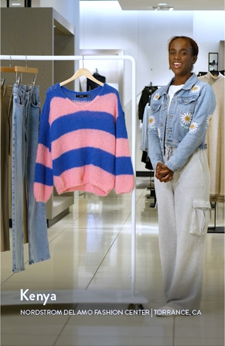 Erin Stripe Sweater, sales video thumbnail