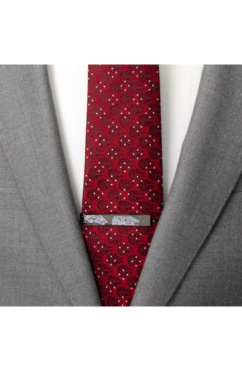 Cufflinks, Inc. Star Wars<sup>™</sup> - Millennium Falcon Tie Bar, Alternate, color, Black