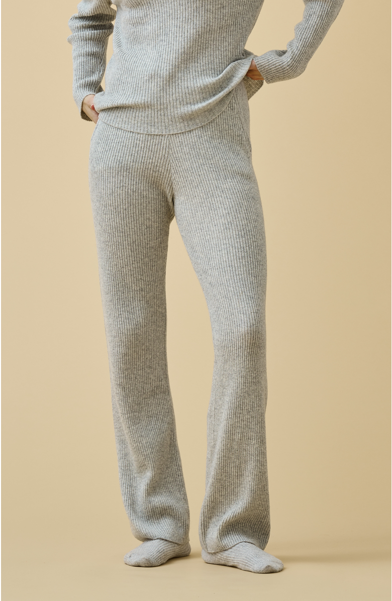 KIP Merino Cashmere Lounge Pants, Main, color, Dove Grey