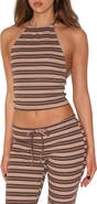 Tiger Mist Dillon 2.0 Striped Halter Top
