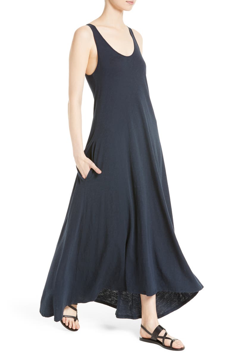 Theory Laurem Nebulous A-Line Maxi Dress, Alternate, color, 