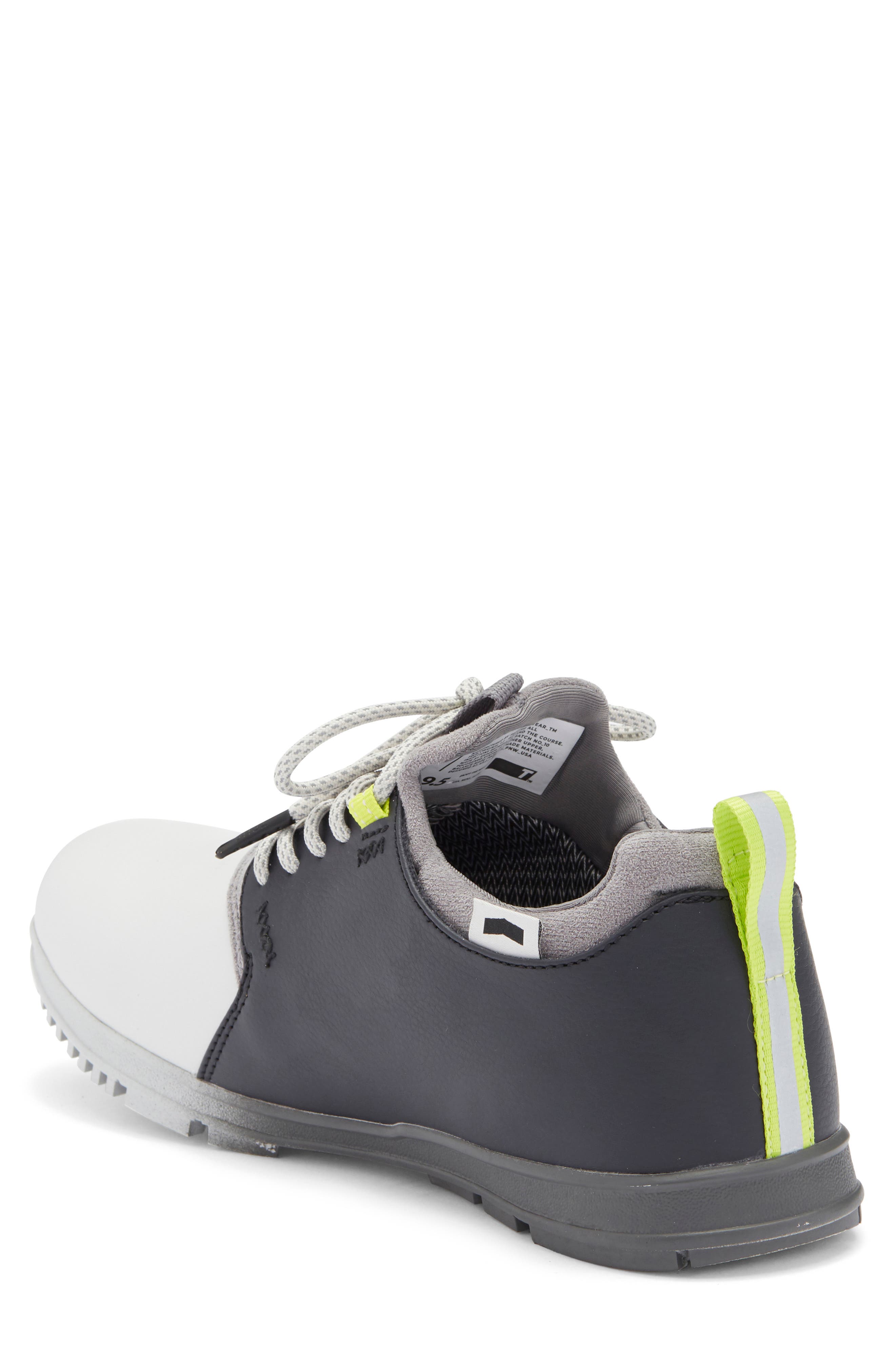TRUE linkswear True Original 1.2 Leather Golf Sneaker, Alternate, color, 
