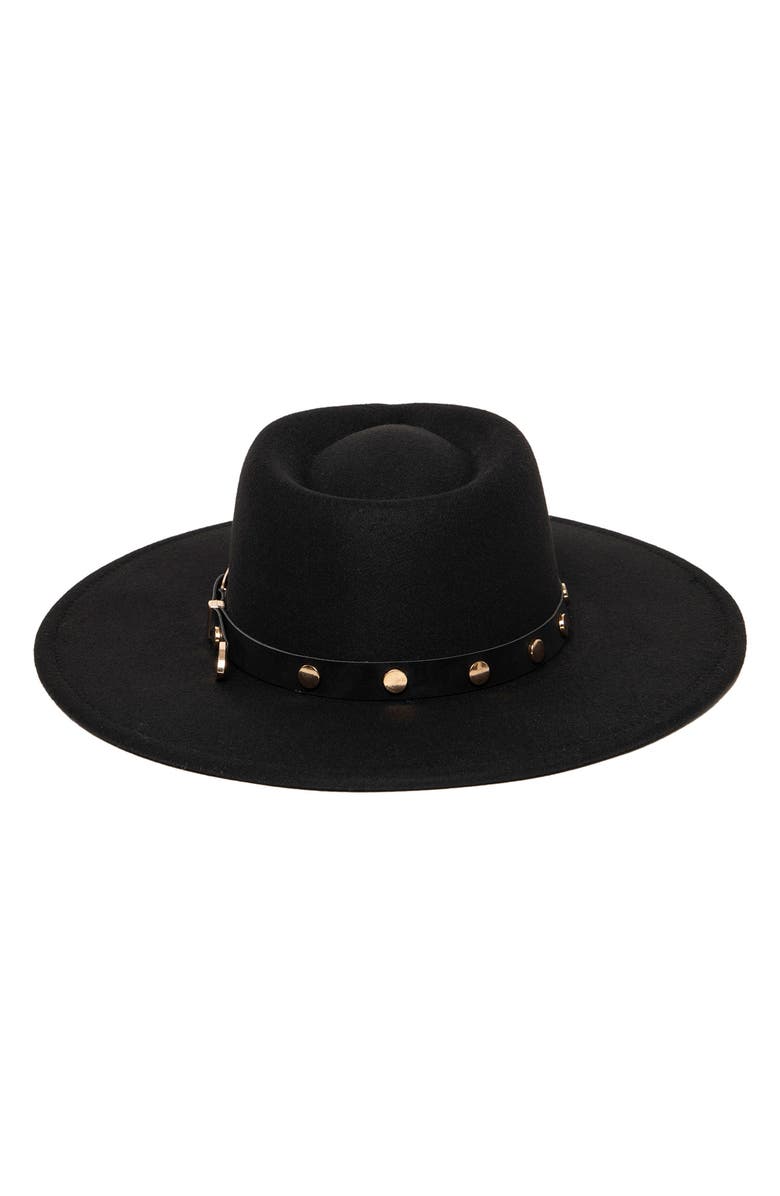 San Diego Hat Faux Felt Fedora, Alternate, color,