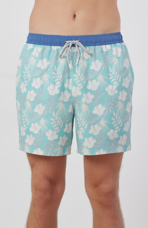 Hibiscus Swim Trunks