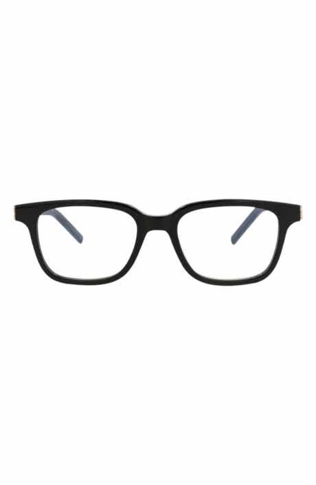 Saint Laurent 48mm Rectangle Optical Frames