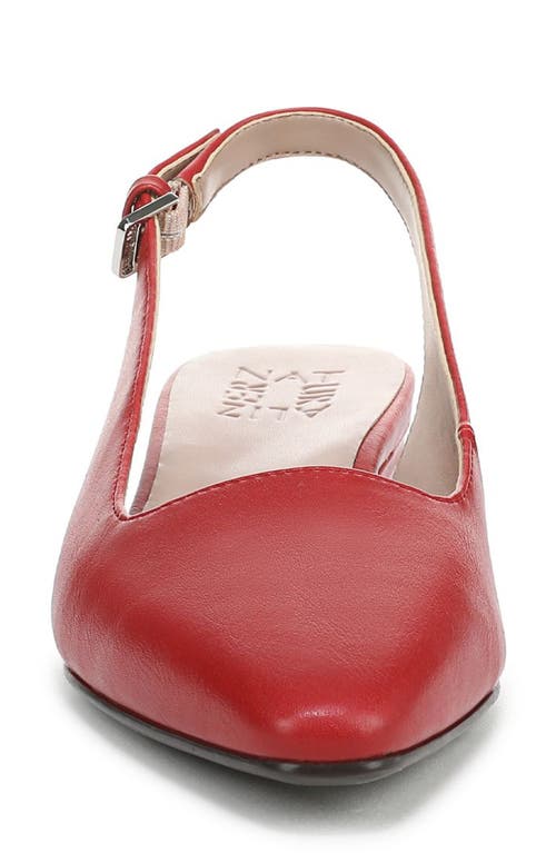 Naturalizer Ginger Slingback Pump In Red
