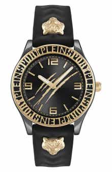 PLEIN SPORT Eclipse Silicone Strap Watch, 36mm