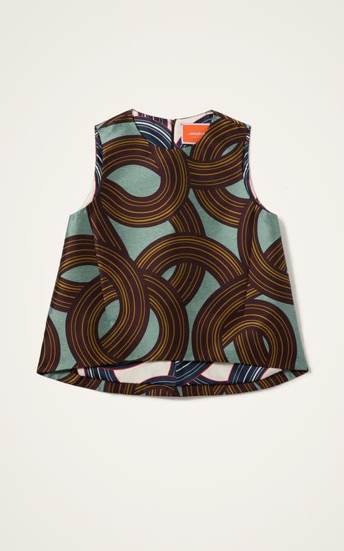 La Doublej La Scala Top In Neutral