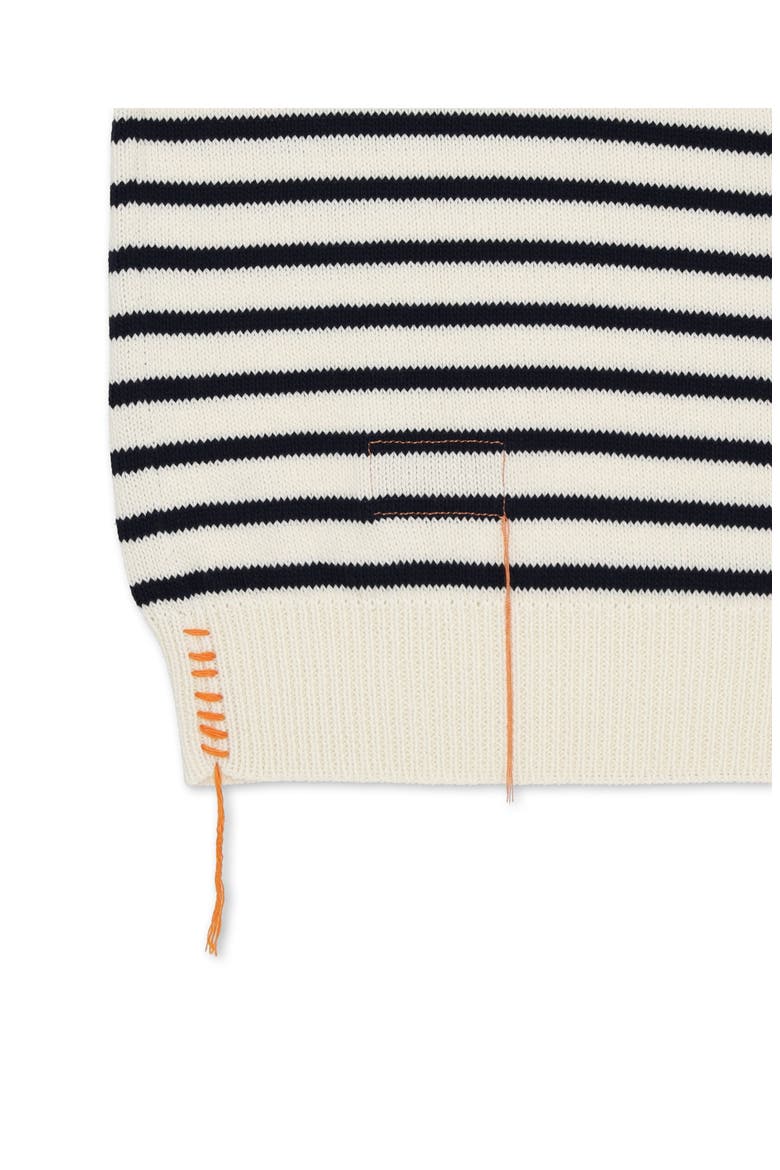 Noah1 Cotton Ribbed Sweater, Alternate, color, WHITE/BLUE