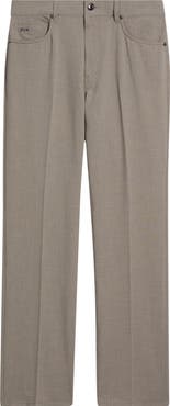 Emporio Armani Five-Pocket Seersucker Pants