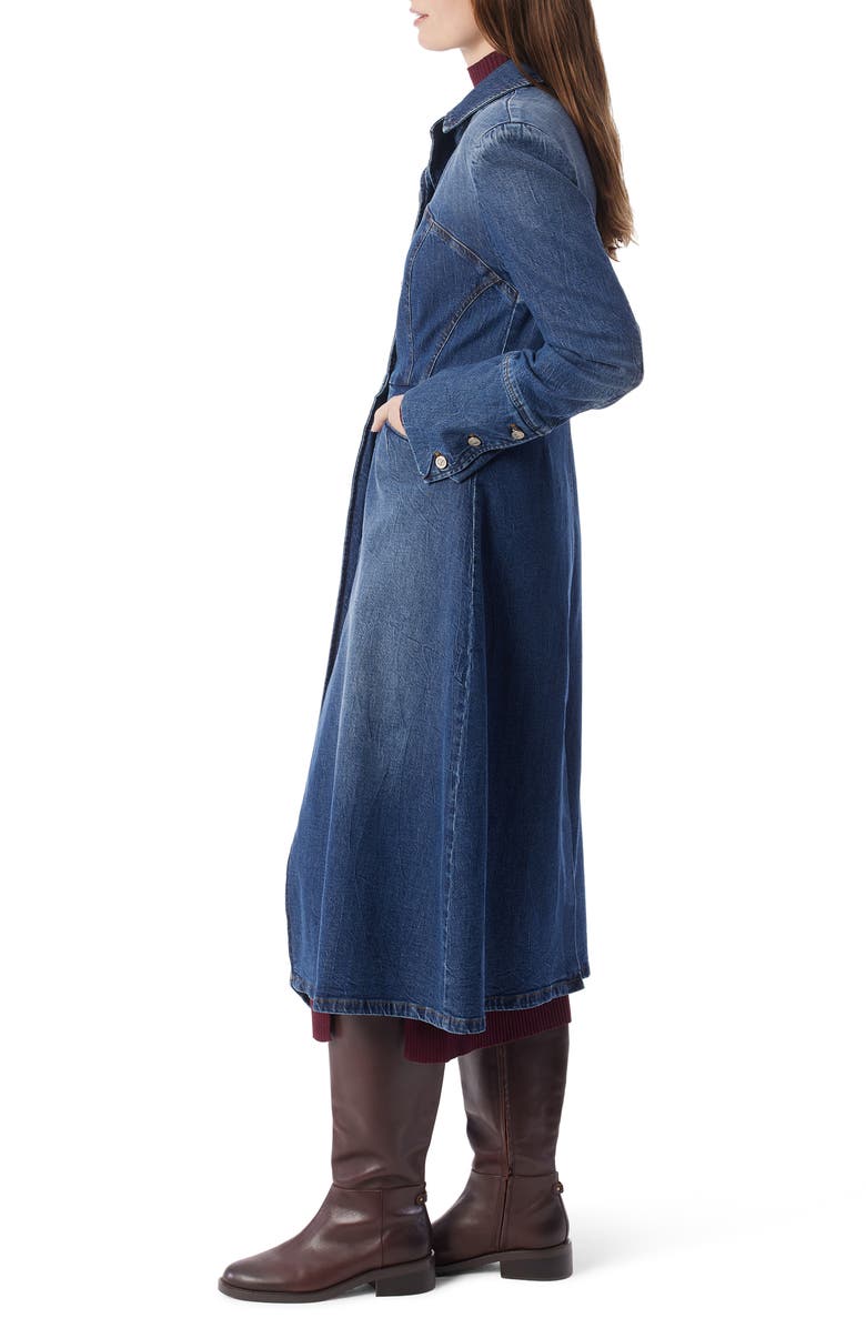 DO by Dee Ocleppo Madelyn Denim Coat, Alternate, color, Crest