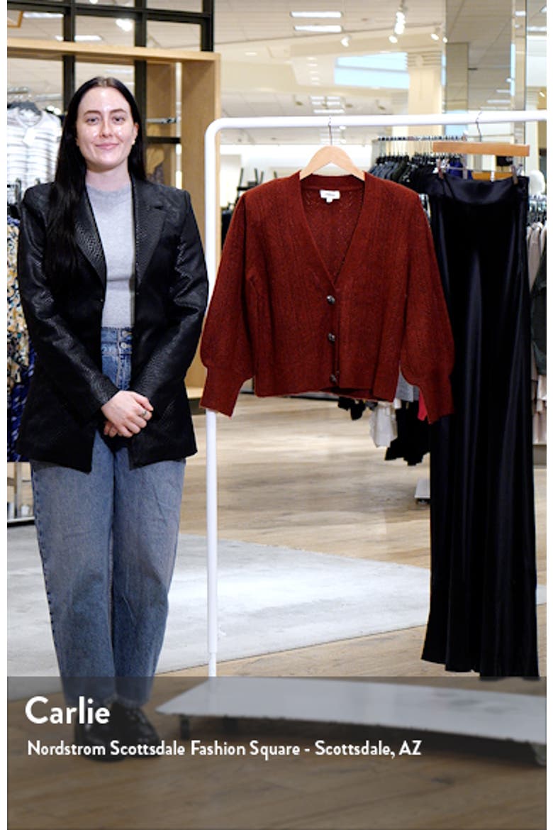 Talullah Jeweled Button Cardigan video