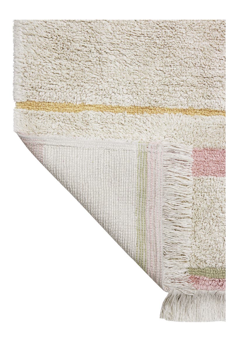 Kids' Washable Lanes Rug, Alternate, color, VINTAGE NUDE