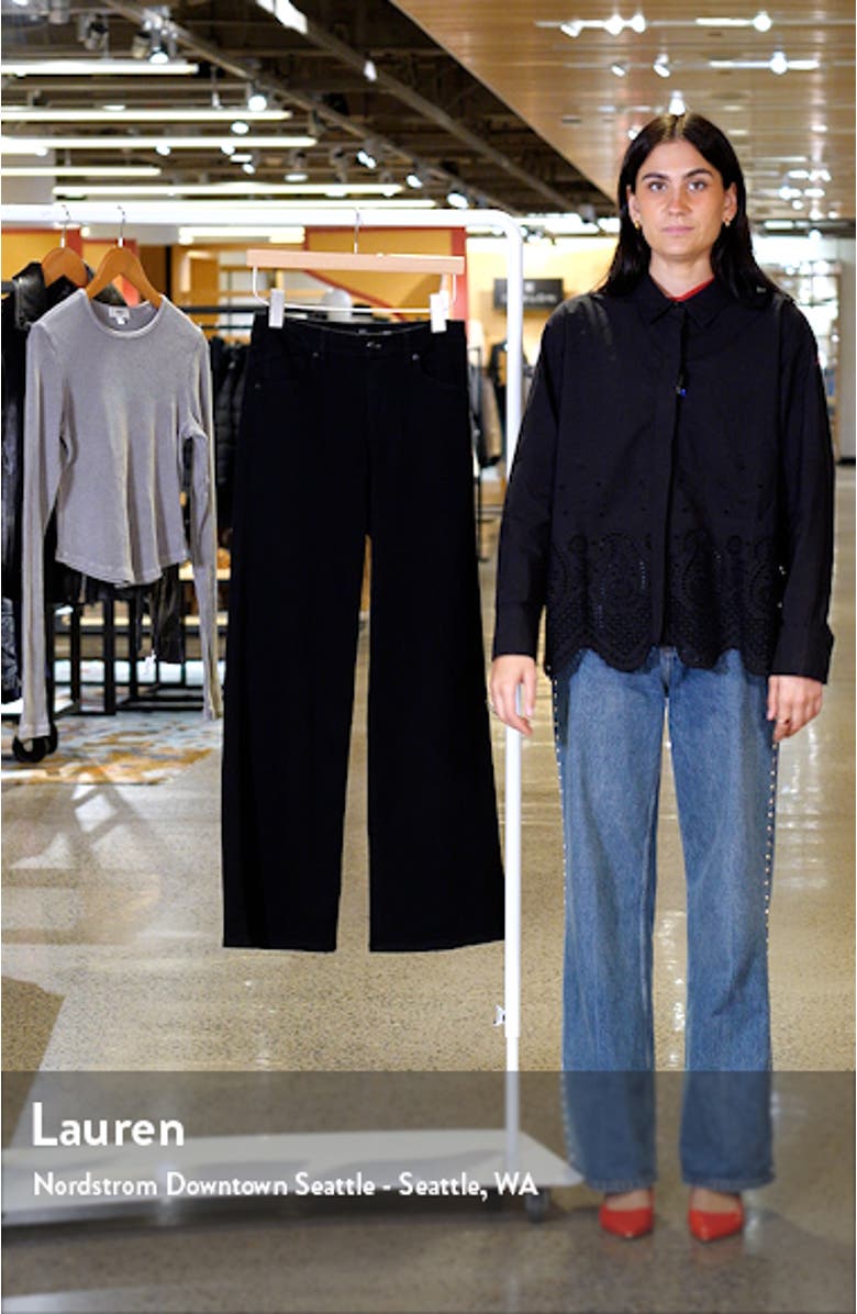 Better Butter High Waist Wide Leg Jeans, sales video thumbnail