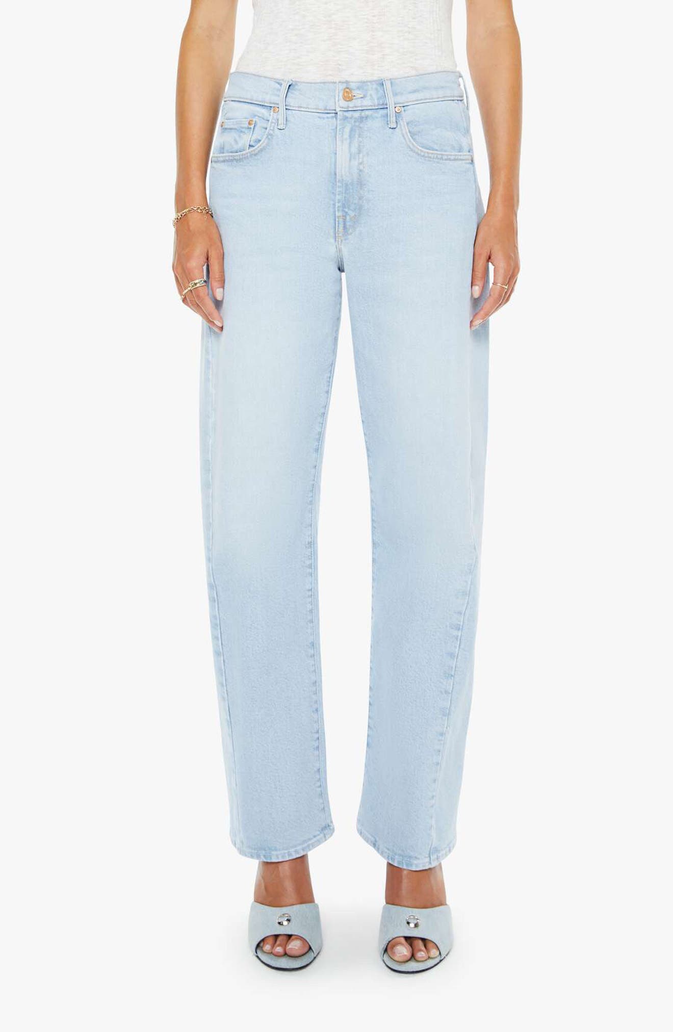 The Half Pipe Hover Mid Rise Barrel Jeans