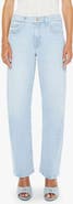 MOTHER The Half Pipe Hover Mid Rise Barrel Jeans