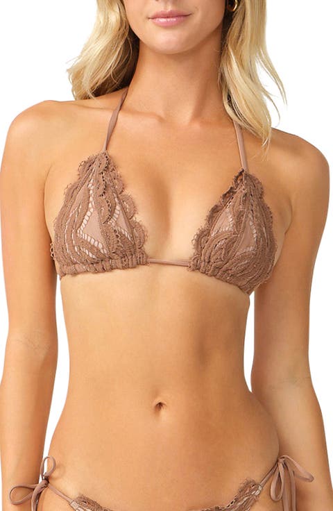 Lorelei Lace Triangle Bikini Top