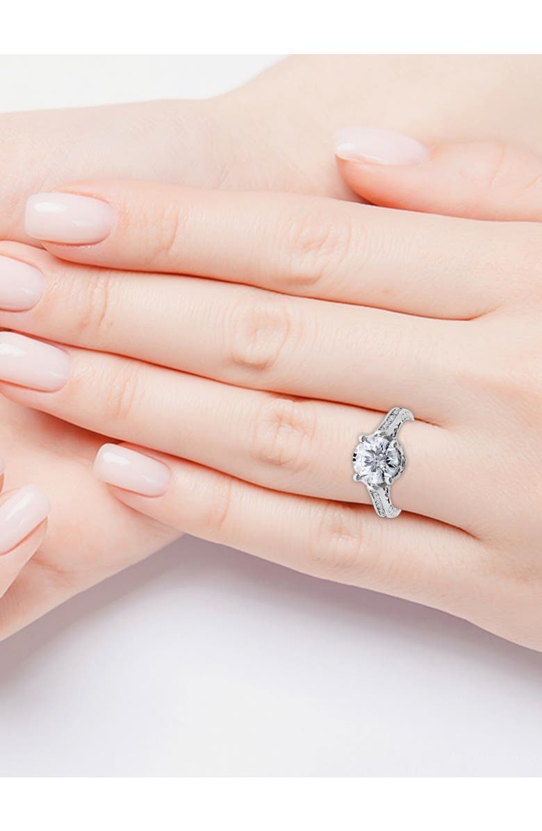 Bliss Diamond Certified 2 1/3Ct Diamond Engagement Ring 14k Gold Lab Grown, Alternate, color, 