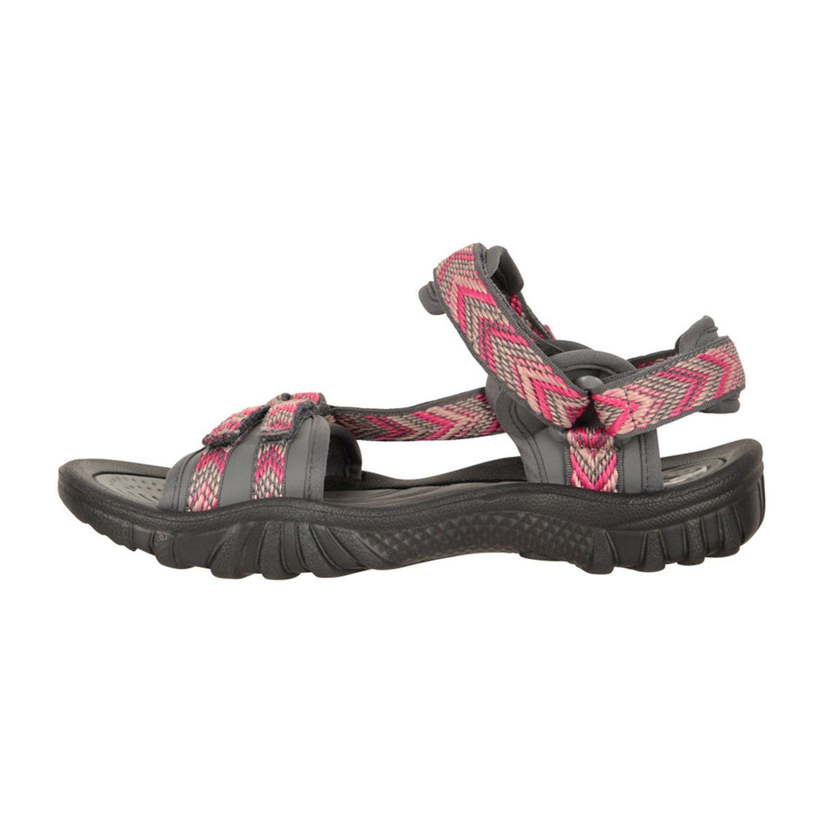 Cyprus Chevron Sandals, Alternate, color, Dark Pink