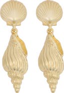 Panacea Shell Drop Earrings